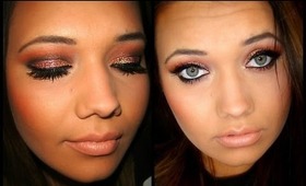 Drugstore Glittery Prom Tutorial