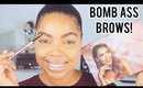 BOMB ASS BROWS TUTORIAL + GIVEAWAY!!!! || Karina Waldron