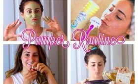 My pamper routine 2015 | night time routine