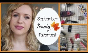 September Beauty Favorites!