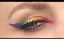 PRIDE Rainbow Eyeliner Makeup