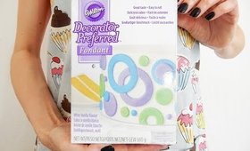 Wilton´s Fondant Review: Taste, Drying time, Coloring, Texture