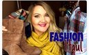 ★ FALL/WINTER FASHION HAUL | SCARVES, BOOTS, PLAIDS, JEANS★