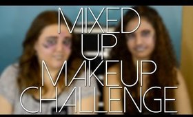 MIXED UP MAKEUP CHALLENGE Feat. Fashiongeeksta | #krisindasky