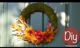 How to Make A Fall Wreath | Collaboration | Home Decor | Series 3