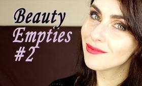 Used-up Beauty Products.... Empties #2.