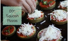 How To: Health(ier) Squash Pizzas for After School (Recipe)