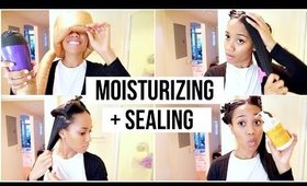 Moisturizing & Sealing Relaxed Hair | Low Porosity