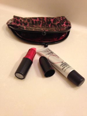 This is a really great product to have it comes with the total package the lipstick the lipconditioner and a cute leoperd bag