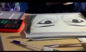 Speed Paint: Colourful Tears