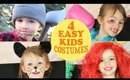 4 Cute & Easy Costume Ideas For Kids