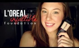 First Impressions ♡ L'Oreal Infallible Pro-Matte Foundation