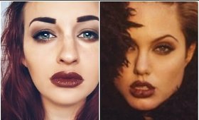 Tutorial: Angelina Jolie / 90's Grunge Inspired | Briarrose91