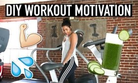 DIY Workout Motivation!  How To Lose Weight Fast! Fitness Tips & More! 💪🏻 💦