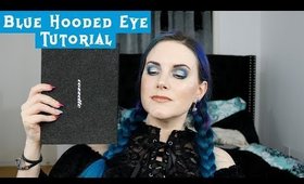 Cozzette Blue Eyeshadow Tutorial for Hooded Eyes