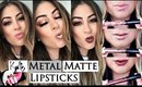Kylie Jenner Metal Matte Lipsticks Review, Swatches, Dupes