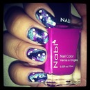 galaxy nails!! 