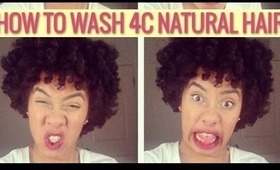 Wash Routine for 4C Natural Hair