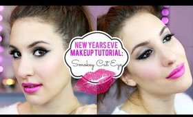 New Years Eve Makeup Tutorial ♡ Smokey Cat Eye | JamiePaigeBeauty