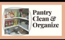 Pantry clean out and re-organize