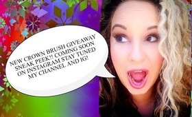 NeW CROWN BRUSH GiVeAwAY SEAK PEEK!!!