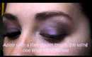 "Smokey Purple Look for Brown Eyes Tutorial Using Kat Von D True Love Palette" "Eye Color Series"