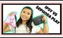September Ipsy VS Sephora Play || Sassysamey