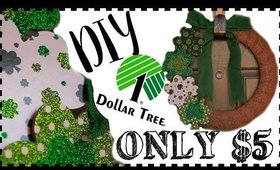 DIY DOLLAR TREE ST. PATRICK'S DAY WREATH!