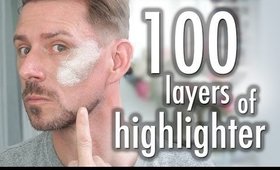 100 LAYERS OF HIGHLIGHTER!!!!