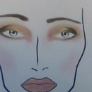 Bronzed Eye Face Chart