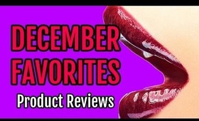 December Favorites - Beauty Product Reviews: Mascara, Lip Gloss, Lip Balm, & False Eyelashes