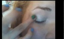 Look inspirado en Tina mi mascota nueva :) Duwop: green eyes palette