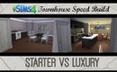 Sims 4 Town House Starter Vs Luxury