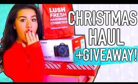 What I got for Christmas 2015 + Giveaway!!