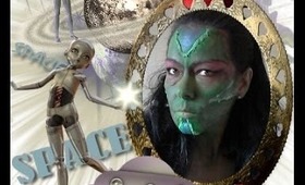 ALIEN MAKE UP TUTORIAL