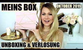 88€ Wert? Meins Box Oktober/ November 2019 | UNBOXING & VERLOSUNG