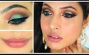 Blue Party Makeup | Indian Wedding Makeup Series | ShrutiArjunAnand