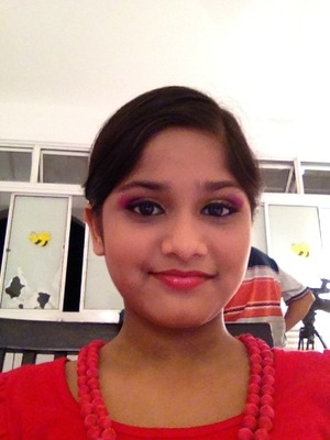 My advertisement makeup 