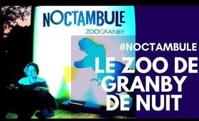 #Noctambule - Le Zoo de Granby de Nuit (avec un #vindredi et le #Dinozoo)