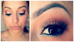 A simple make-up with orange and shimmer acqua eyeshadows! ENJOY <3
- DEBBYARTS -