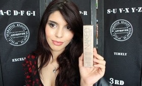 Revue Fond de teint Naked Skin Urban Decay + Demo - Review UD Naked foundation