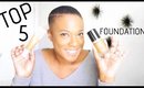 5 Foundation I'm Obsessed With | FOUNDATION FOR DRY TO NORMAL SKIN | iamKeliB