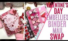 Embellishment Swap Binder Mail Project Share, DAY 14 of 14 Days of Crafty Valentines Day
