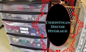 Christmas Supplies Storage