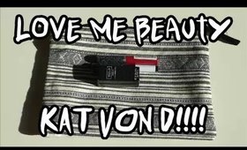 Love Me Beauty Box - KAT VON D!!!