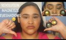 *NEW* Makeup Revolution Magnetize Eyeshadows | First Impressions | FAIL! | Lyiah xo