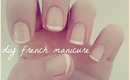 Easy DIY French Manicure!