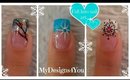 3 Winter French Tip Nail Designs | Winter Nail Art Ideas ♥