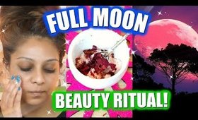 FULL MOON BEAUTY RITUAL! ♥ DIY CLEANSE MY MIND FACE MASK ♥