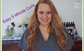 Easy 5 Minute Curls